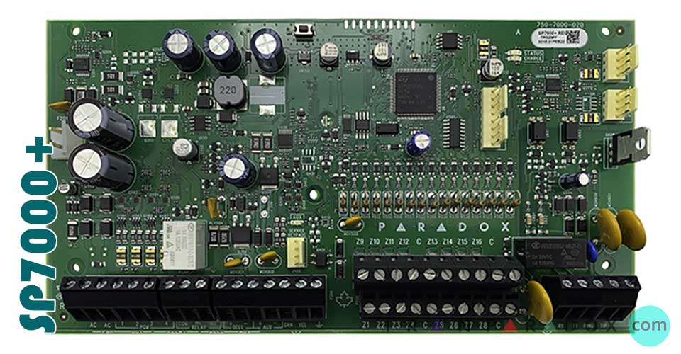 کنترل پنل SP7000 پارادوکس از نزدیک